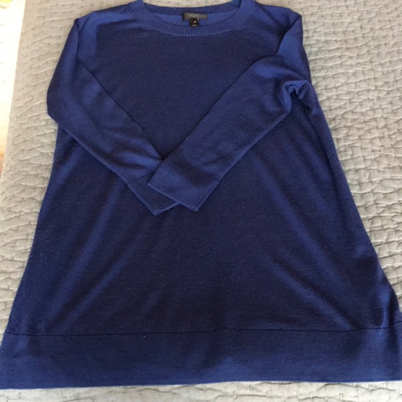 J.Crew lightweight merino wool tunic sweater - Picture 1 of 7